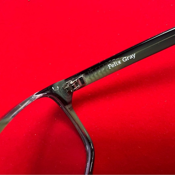 FELIX GRAY "CARVER" C10 Blue Light Filter Glasses in
"Artichoke" Green - Picture 5 of 7